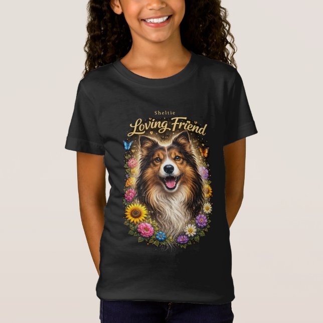 Kärleksfull vän t shirt (Framsida)