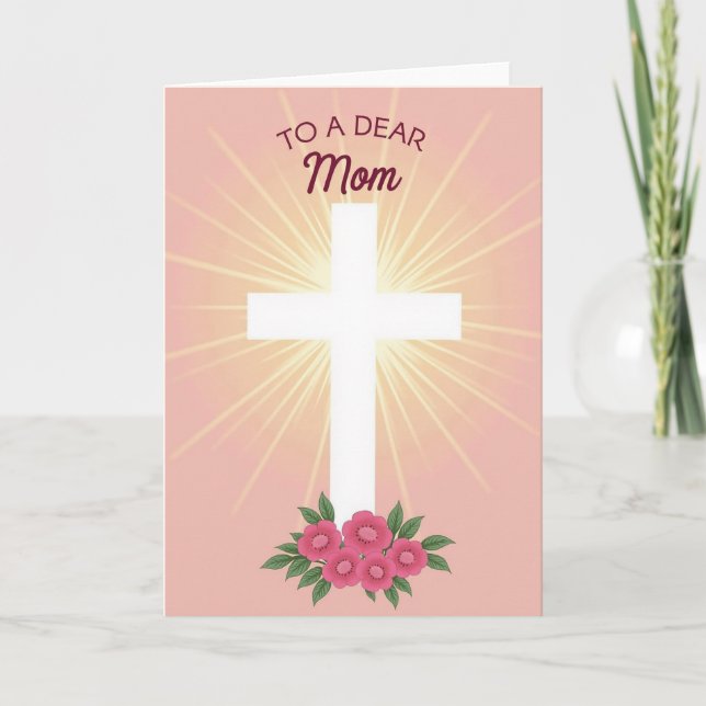 Kärleksfulla Tankar Mamma Kort (Framsida)