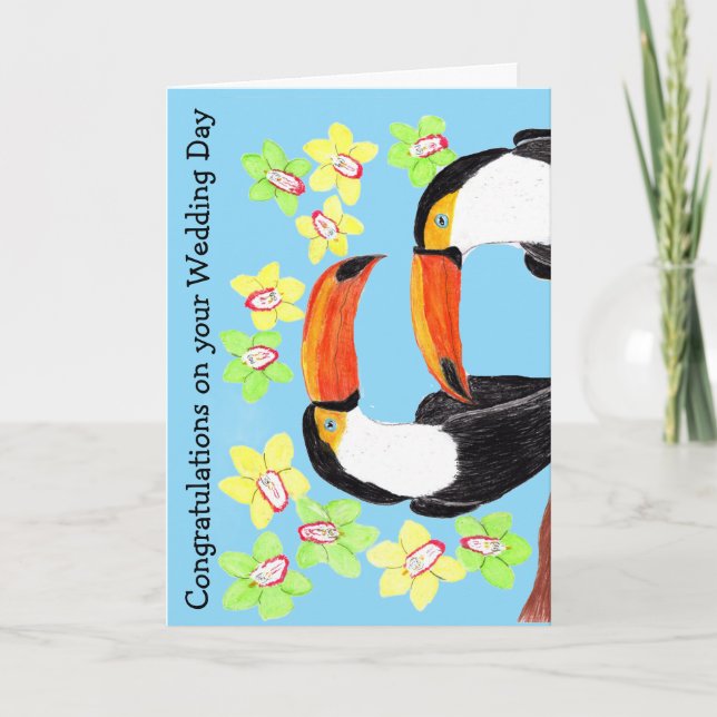 Kärleksfulla Tookens Grattis på er bröllopsdag Kort (Framsida)
