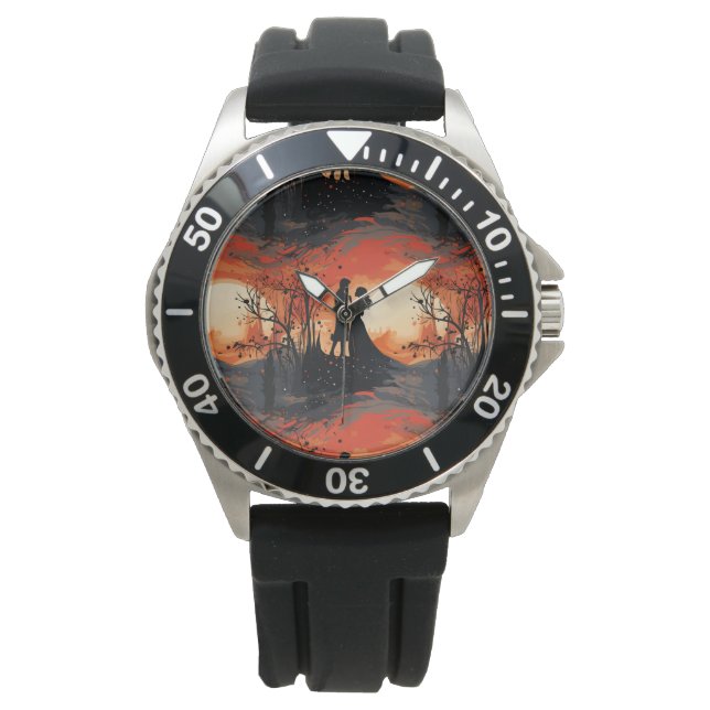 Kärleksfullt par  armbandsur (Framsida)