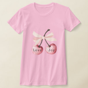 Kärleksglädje Körsbär T Shirt