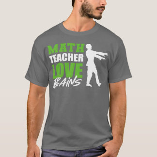 Kärlekshjärnor Matematiker Eller Matheacher Presen T Shirt