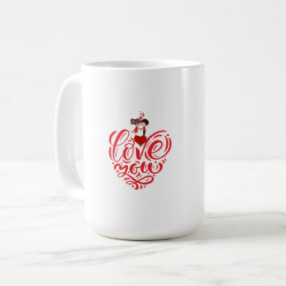 Kärlekshjärta kaffemugg