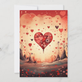 Kärlekshjärta: När jag säger - Kärlekskort till Al Julkort