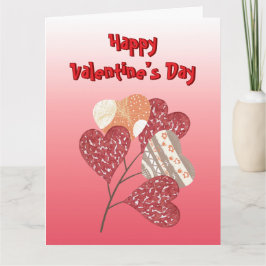 Kärlekshjärtblad Kort