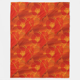 Kärlekshjärtor - Sömlöst mönster 9 Fleecefilt