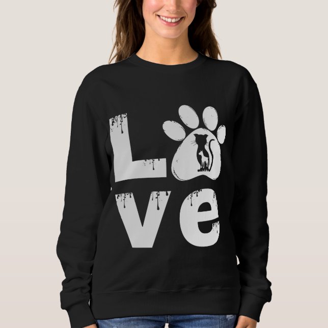 KÄRLEKSHUND KLÖRDJUR GÅVA T SHIRT (Framsida)