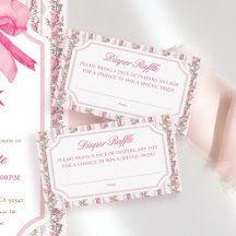 Kärlekshyddans Baby Shower Blöja-Lottretickets