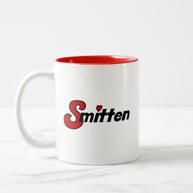 Kärlekskaffemugg - Förälskad Två-Tonad Mugg (Vänster)
