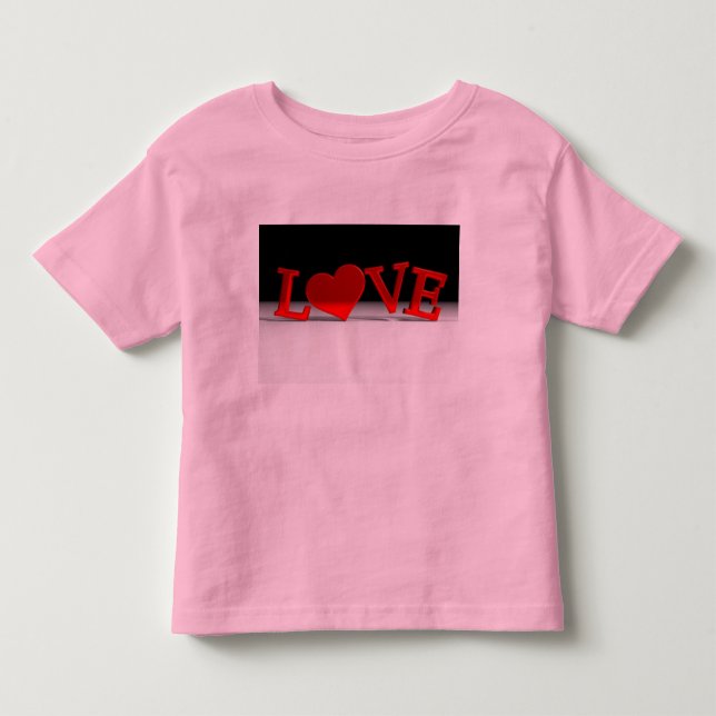 Kärlekskjorta Tee Shirt (Framsida)