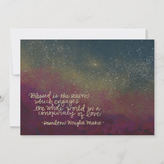 Kärlekskonspiration 7x5 julkort (Framsida)