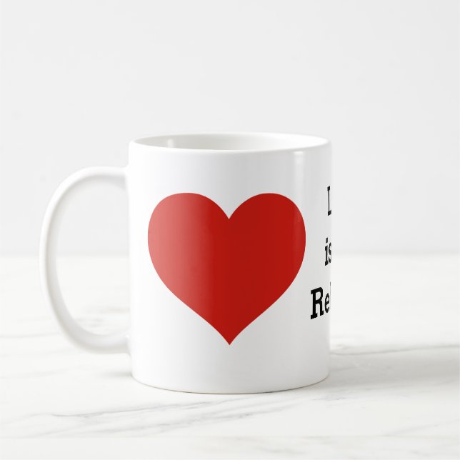 Kärlekskvot  kaffemugg (Vänster)
