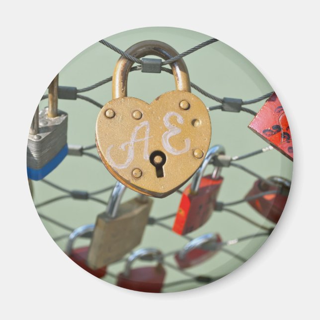 Kärlekslås Magnet (Framsidan)
