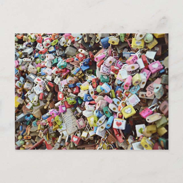 Kärlekslås Vykort (Framsida)