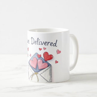 Kärlekslevererad mugg