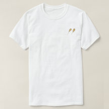 Kärleksmaskballonger— tryckt T-shirt med motiv på