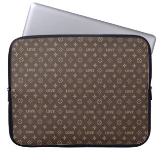 Kärleksmönster Louis Vuitton Laptop Fodral