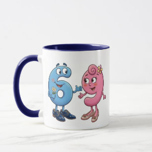 Kärleksmugg 69 - Vuxen skämt humorpresent Mugg