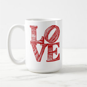 Kärleksmugg, Alla hjärtans dag-present Kaffemugg