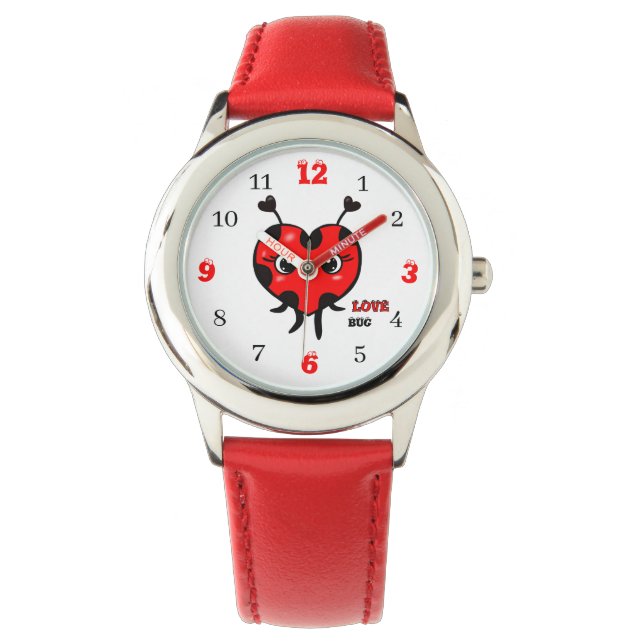 Kärleksmygga Armbandsur (Framsida)