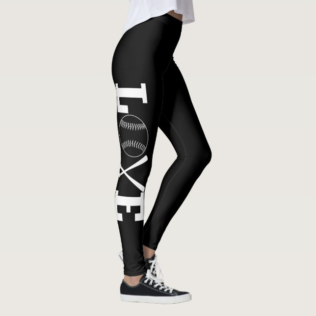 Kärleksoftball Leggings (Höger)