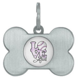Kärleksoftball Namnbricka Husdjur