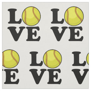 Kärleksoftball Tyg