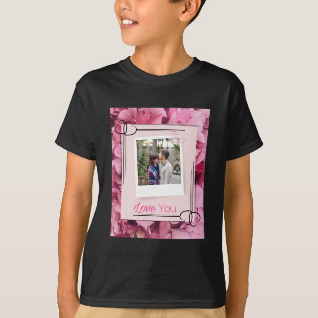 Kärlekspar Design T-Shirt (Framsida)