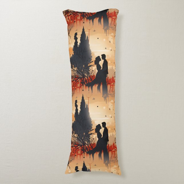 Kärlekspar  kroppskudde (Framsidan Vertikal)