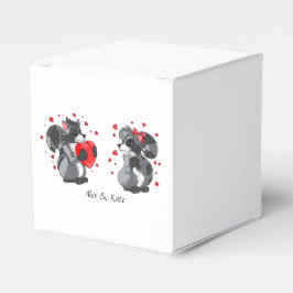 Kärleksparet Bröllop Hershey's Miniatures Presentaskar