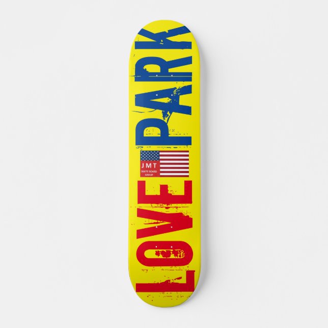 KÄRLEKSPARK Skateboard, 7¾" Däck Mini Skateboard Bräda 18,5 Cm (Framsida)