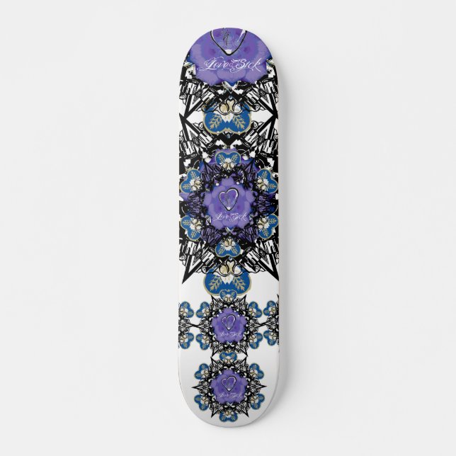 Kärlekssjuka Sticka Mini Skateboard Bräda 18,7 Cm (Framsida)