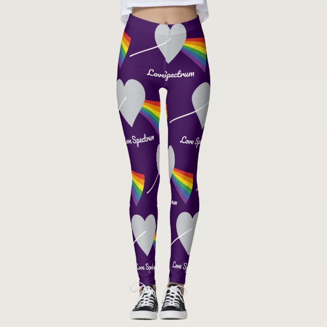 Kärleksspektrum Leggings (Framsida)