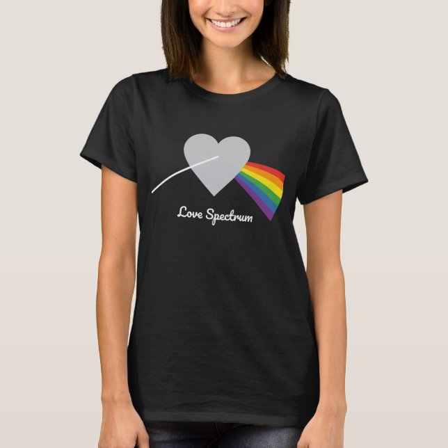 Kärleksspektrum T Shirt (Framsida)