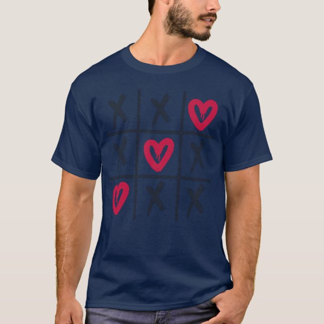 Kärleksspel vän t shirt (Framsida)