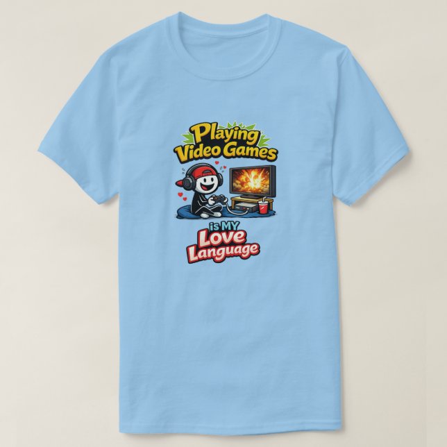 Kärleksspråk T Shirt (Design framsida)