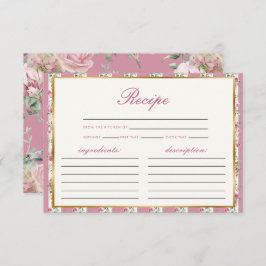 Kärleksstuga fästmö recept rosa bröllopsfest tilläggskort