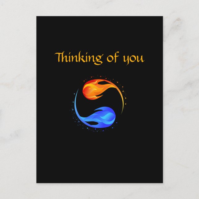 Kärlekssymbol- Vykort (Framsida)