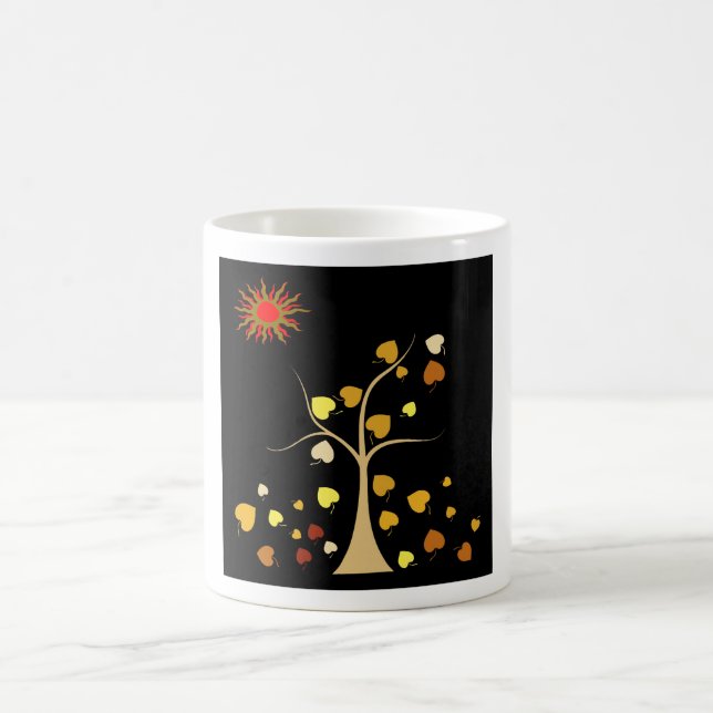 Kärleksträd kaffemugg (Center)