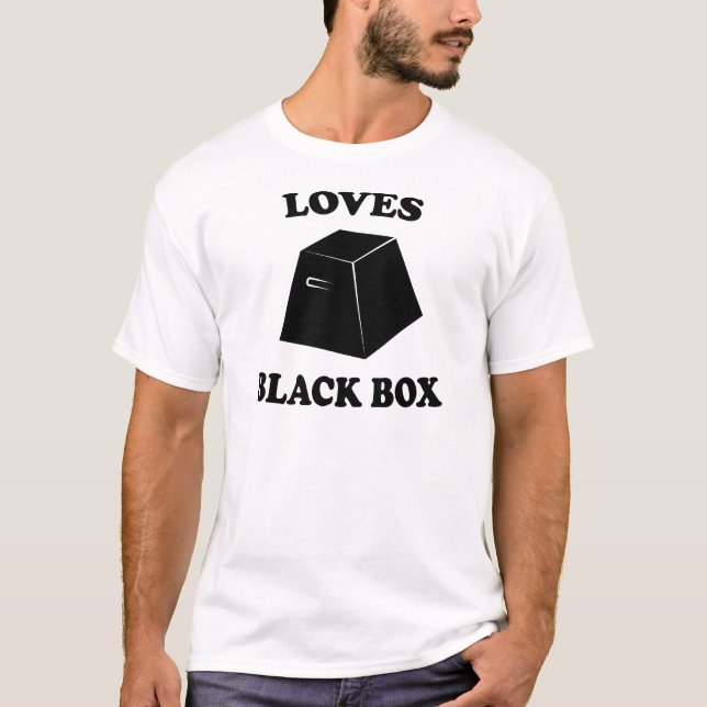 Kärleksvarten boxas tee shirt (Framsida)