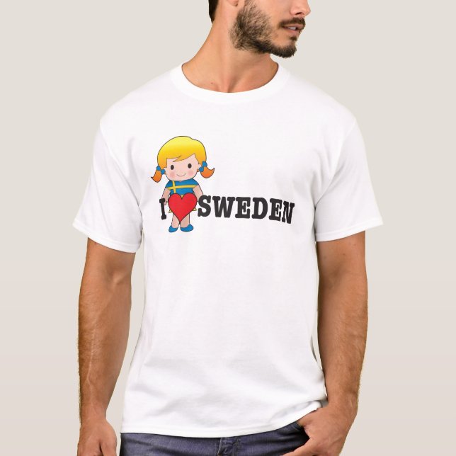 Kärleksverige T Shirt (Framsida)