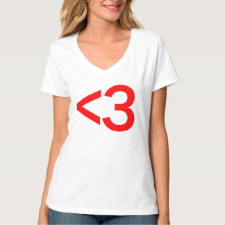 kärleksymbol t shirt