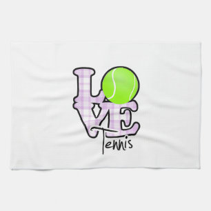 Kärlektennis Kökshandduk