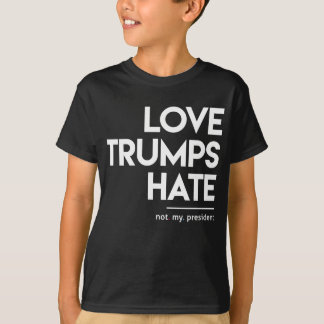 Kärlektrumfhat (inte min president) t shirt