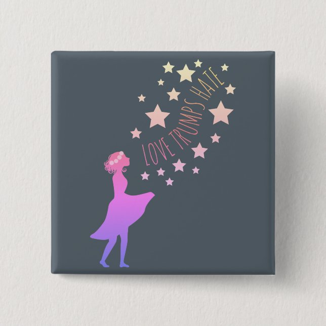 Kärlektrumfhat knäppas knapp (Framsida)