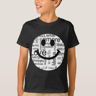Kärlektypografi Tee