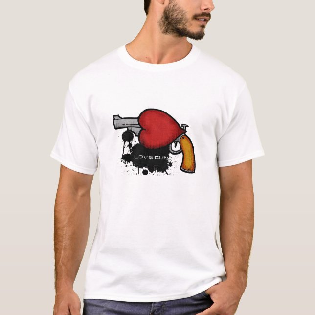 kärlekvapen tee shirt (Framsida)