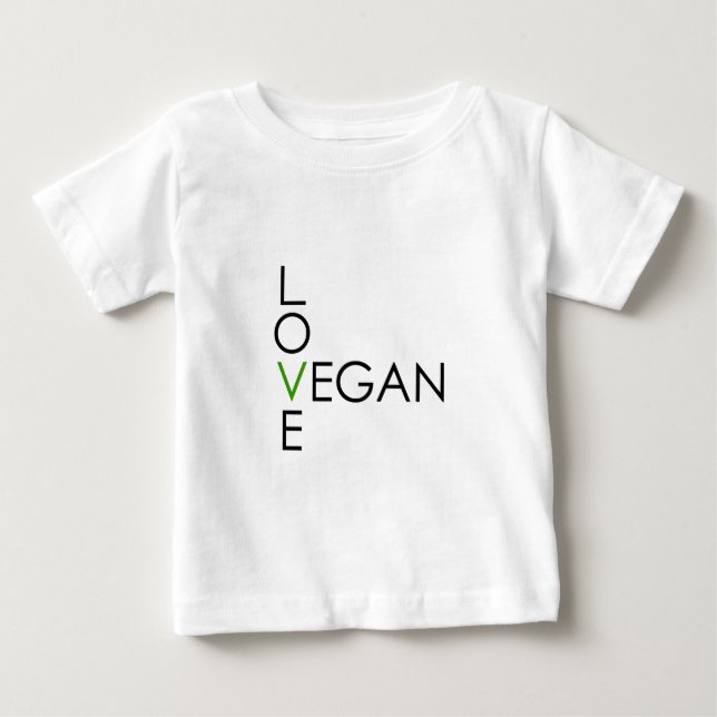 KärlekVegan Tee Shirt (Framsida)