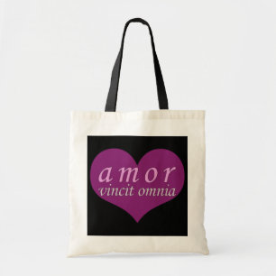KärlekVincit Omnia kärlek erövrar all valentines Tygkasse