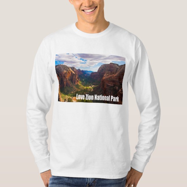 KärlekZion nationalpark T-shirt (Framsida)